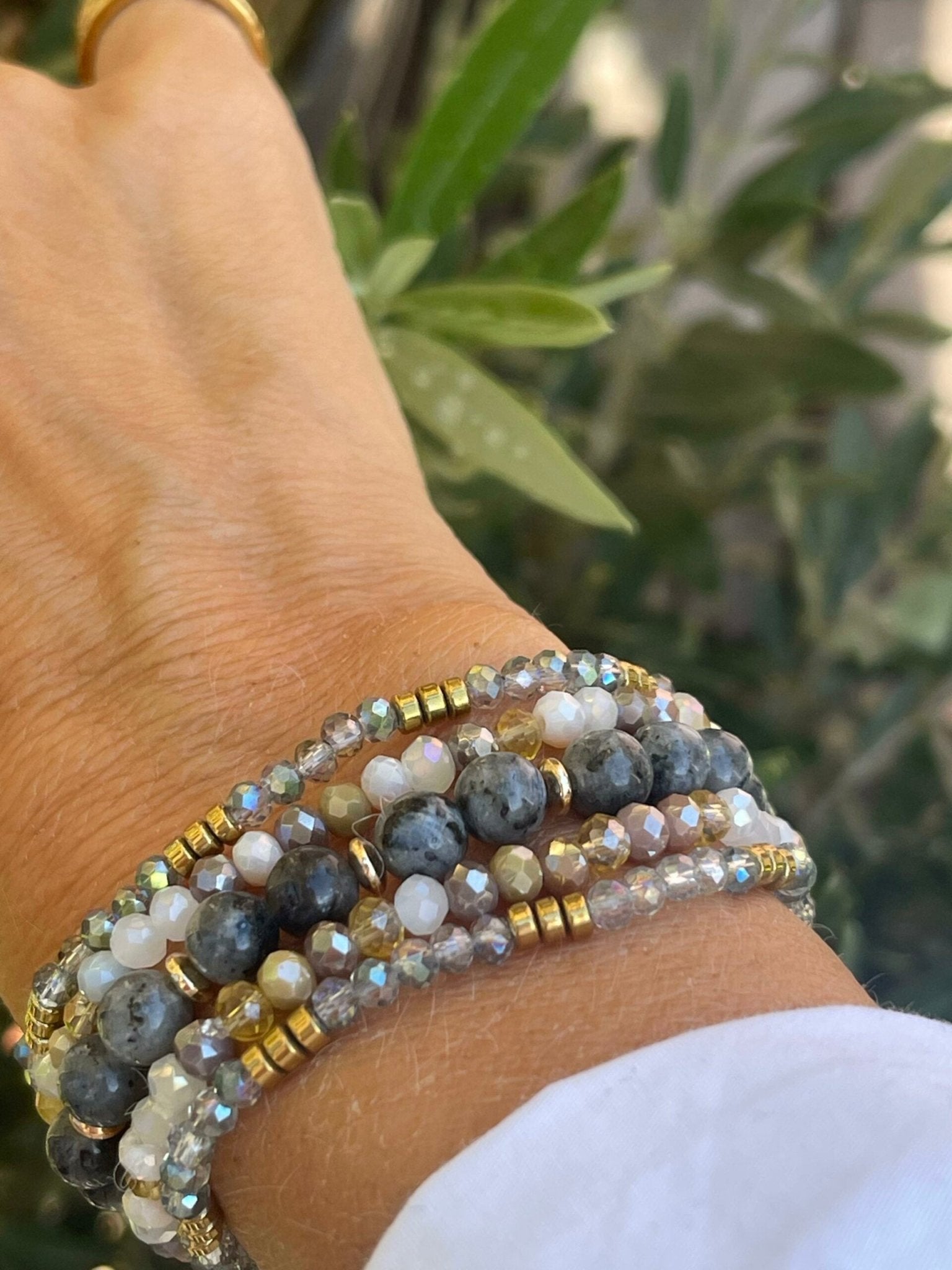 Armbånd MICHELLE Stone – Sæt med 5 armbånd